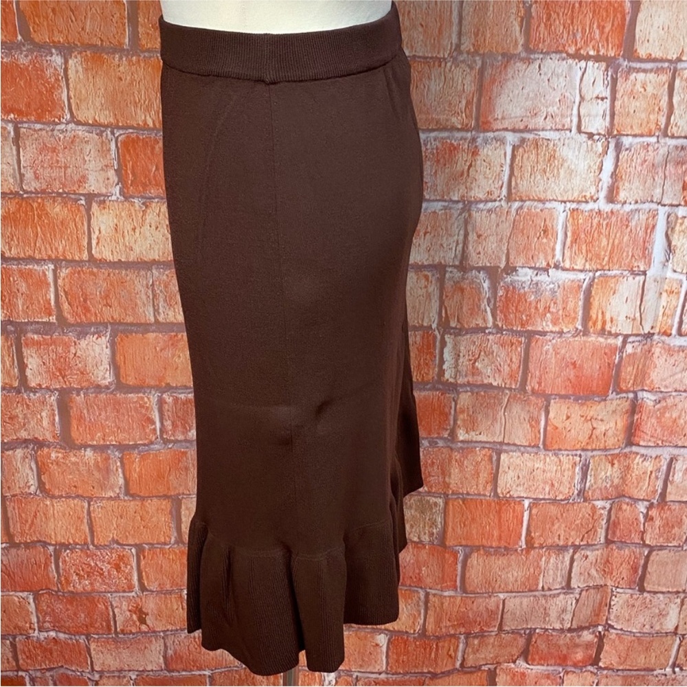 Studio G Ruffled Knit Skirt - Picture 3 of 8